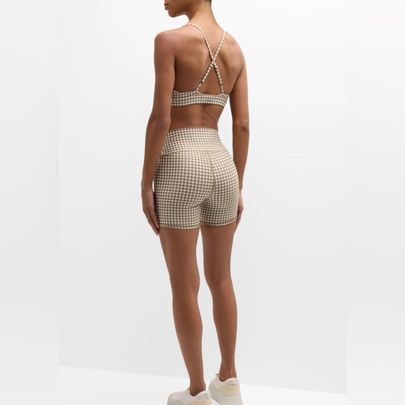 Alo Yoga Set!! Airlift Gingham Shorts and Airlift Splendor Bra, XS - Picture 3 of 10